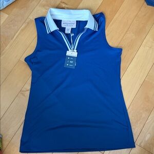 Tommy Bahama Royal Blue Sleeveless Polo